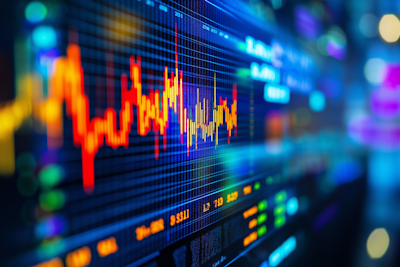 Análisis de estrategia de inversión con documentos financieros y calculadora